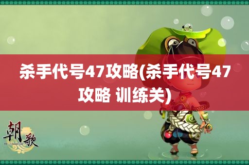 杀手代号47攻略(杀手代号47攻略 训练关)