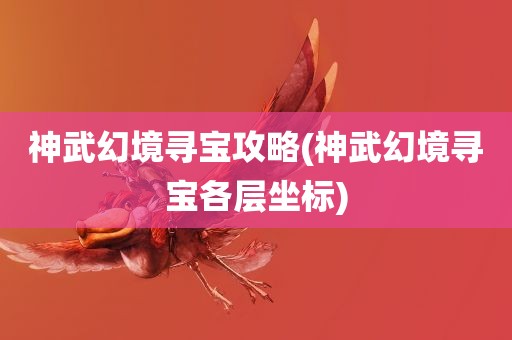 神武幻境寻宝攻略(神武幻境寻宝各层坐标)