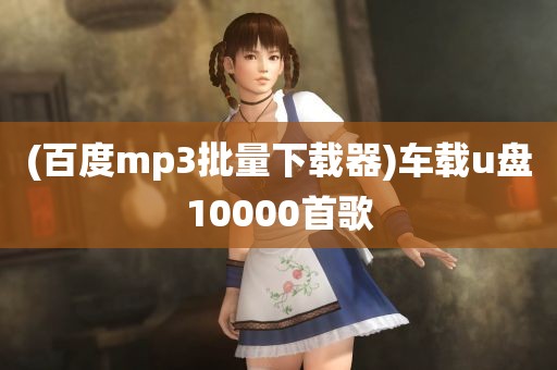 (百度mp3批量下载器)车载u盘10000首歌