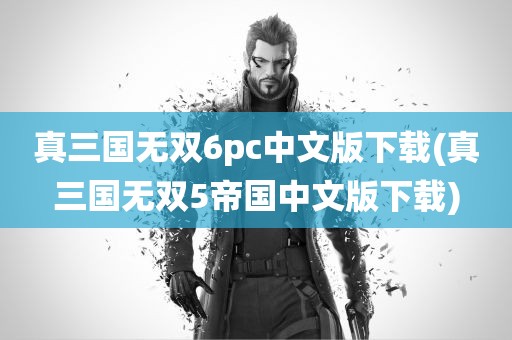 真三国无双6pc中文版下载(真三国无双5帝国中文版下载)