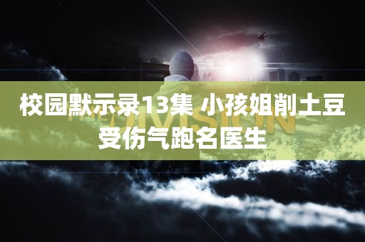 校园默示录13集 小孩姐削土豆受伤气跑名医生