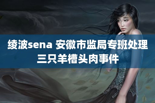 绫波sena 安徽市监局专班处理三只羊槽头肉事件