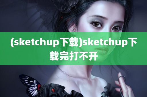 (sketchup下载)sketchup下载完打不开