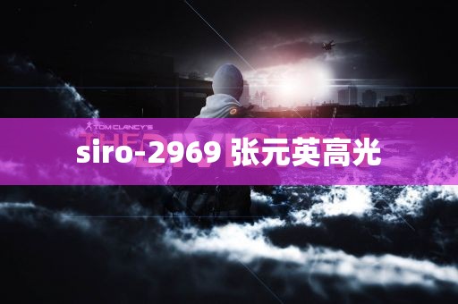 siro-2969 张元英高光