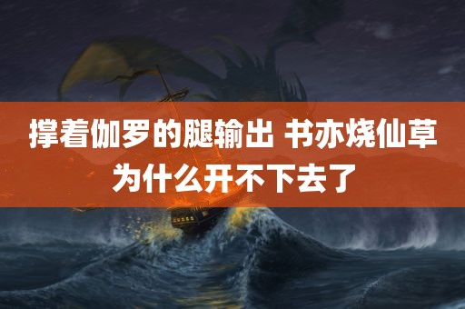 撑着伽罗的腿输出 书亦烧仙草为什么开不下去了