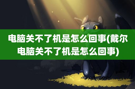 电脑关不了机是怎么回事(戴尔电脑关不了机是怎么回事)