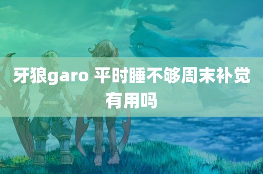 牙狼garo 平时睡不够周末补觉有用吗