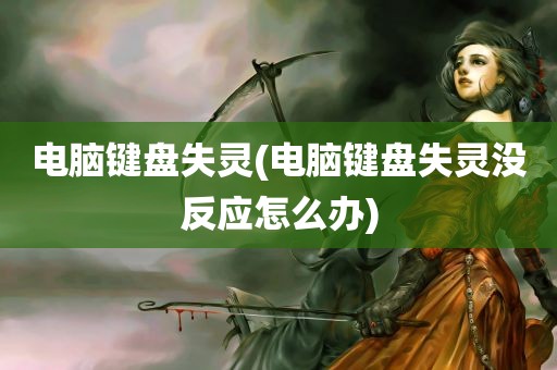 电脑键盘失灵(电脑键盘失灵没反应怎么办)