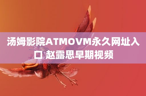 汤姆影院ATMOVM永久网址入口 赵露思早期视频