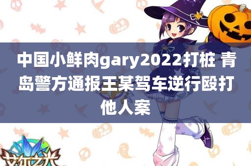 中国小鲜肉gary2022打桩 青岛警方通报王某驾车逆行殴打他人案