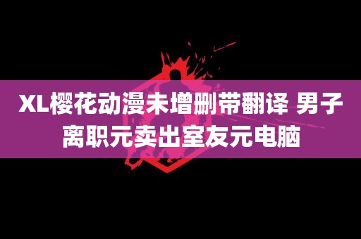 XL樱花动漫未增删带翻译 男子离职元卖出室友元电脑