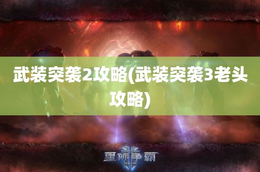 武装突袭2攻略(武装突袭3老头攻略)