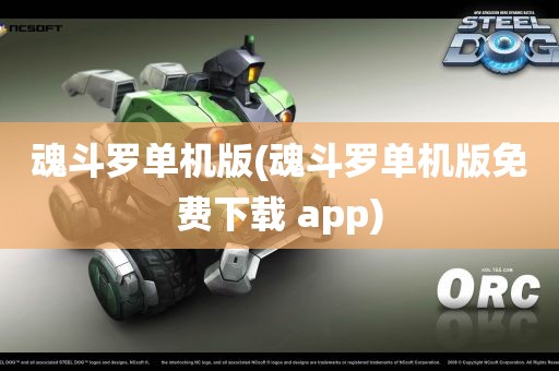 魂斗罗单机版(魂斗罗单机版免费下载 app)