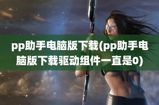 pp助手电脑版下载(pp助手电脑版下载驱动组件一直是0)