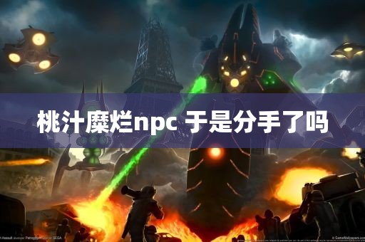 桃汁糜烂npc 于是分手了吗