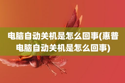 电脑自动关机是怎么回事(惠普电脑自动关机是怎么回事)