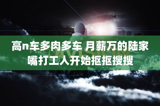 高n车多肉多车 月薪万的陆家嘴打工人开始抠抠搜搜