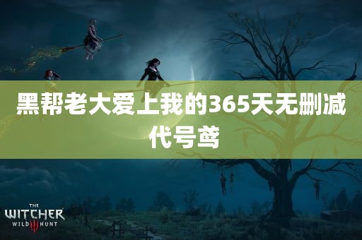 黑帮老大爱上我的365天无删减 代号鸢