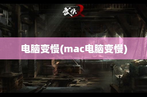 电脑变慢(mac电脑变慢)