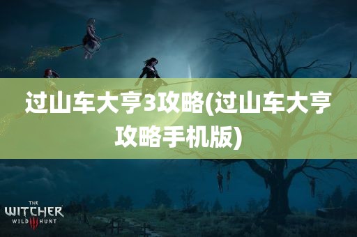 过山车大亨3攻略(过山车大亨攻略手机版)