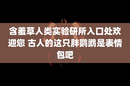 含羞草人类实验研所入口处欢迎您 古人的这只胖鹦鹉是表情包吧