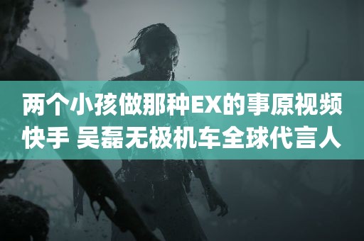 两个小孩做那种EX的事原视频快手 吴磊无极机车全球代言人