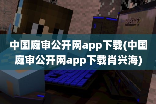 中国庭审公开网app下载(中国庭审公开网app下载肖兴海)