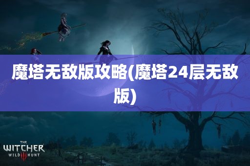 魔塔无敌版攻略(魔塔24层无敌版)