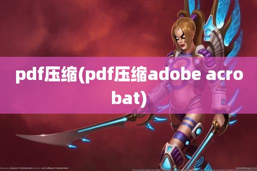 pdf压缩(pdf压缩adobe acrobat)