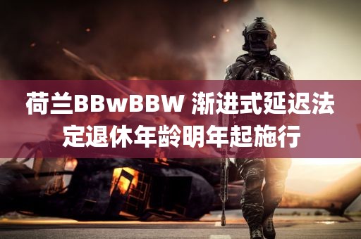 荷兰BBwBBW 渐进式延迟法定退休年龄明年起施行