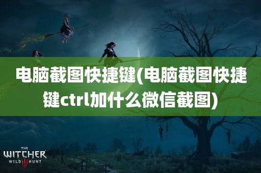 电脑截图快捷键(电脑截图快捷键ctrl加什么微信截图)