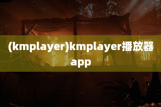 (kmplayer)kmplayer播放器app