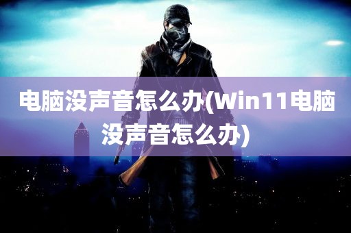 电脑没声音怎么办(Win11电脑没声音怎么办)