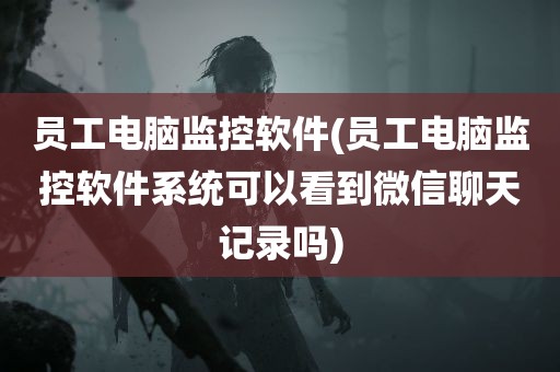 员工电脑监控软件(员工电脑监控软件系统可以看到微信聊天记录吗)