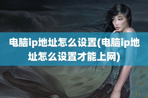 电脑ip地址怎么设置(电脑ip地址怎么设置才能上网)