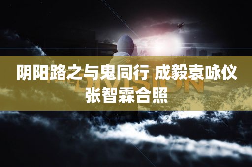 阴阳路之与鬼同行 成毅袁咏仪张智霖合照