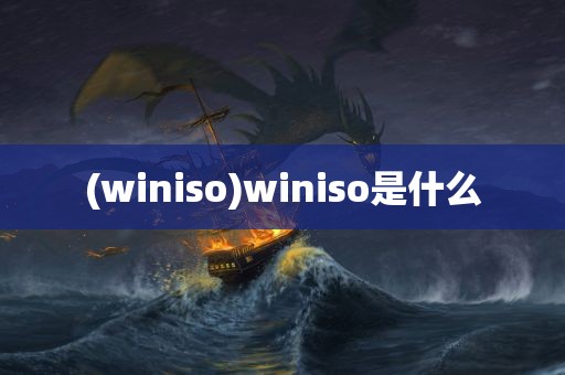 (winiso)winiso是什么