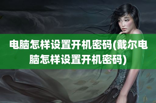 电脑怎样设置开机密码(戴尔电脑怎样设置开机密码)