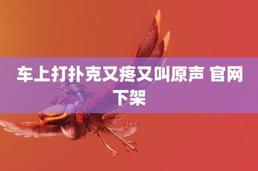 车上打扑克又疼又叫原声 官网下架