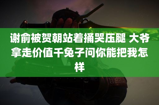 谢俞被贺朝站着捅哭压腿 大爷拿走价值千兔子问你能把我怎样