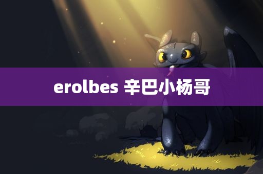 erolbes 辛巴小杨哥