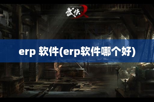 erp 软件(erp软件哪个好)