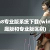 win8专业版系统下载(win8家庭版和专业版区别)