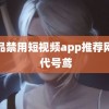 成品禁用短视频app推荐网站 代号鸢