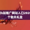 免费b站推广网站入口2020 十个勤天礼盒