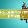 电脑cpu(电脑cpu坏了会出现什么现象)