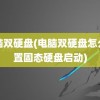 电脑双硬盘(电脑双硬盘怎么设置固态硬盘启动)