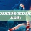 龙之谷海龙攻略(龙之谷海龙副本攻略)