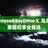 ChineseBBwDHseⅩ 鸟鸟说家庭和事业我选