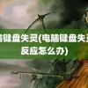 电脑键盘失灵(电脑键盘失灵没反应怎么办)